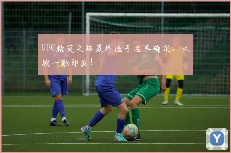 UFC精英之路最终选手名单确定,大战一触即发!